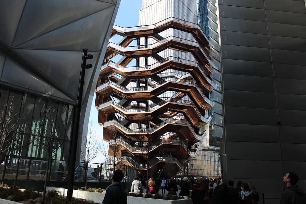 the Vessel Hudson Yards écoquartier