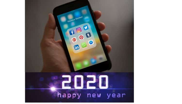 Bonne année 2020 avec les stars des réseaux sociaux