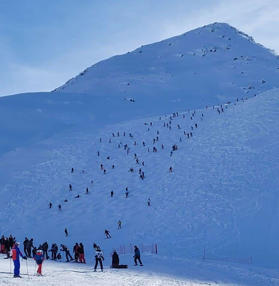 embouteillage pistes bosses