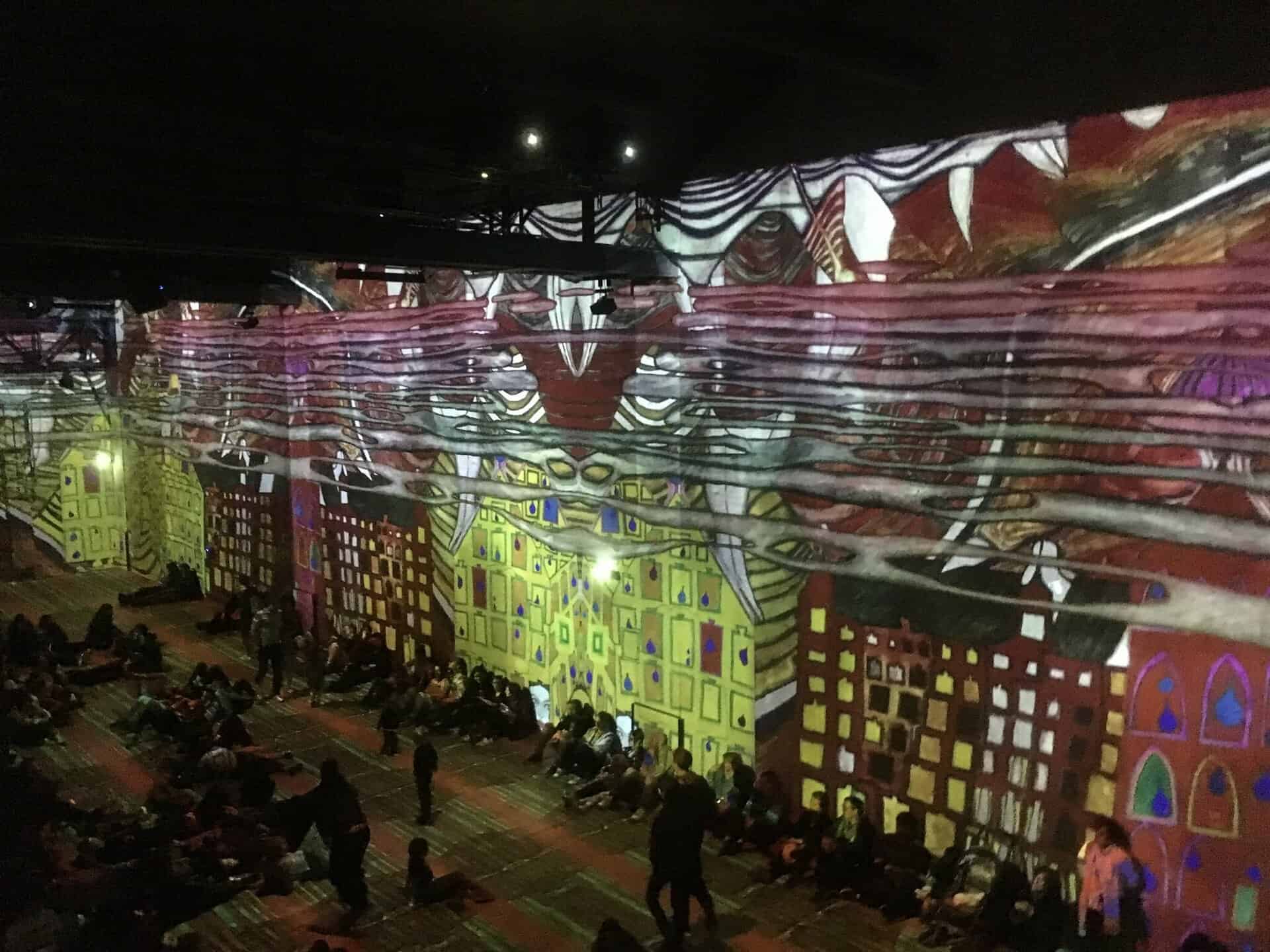 Atelier des lumières Hundertwasser