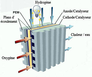 pile à combustible hydrogène